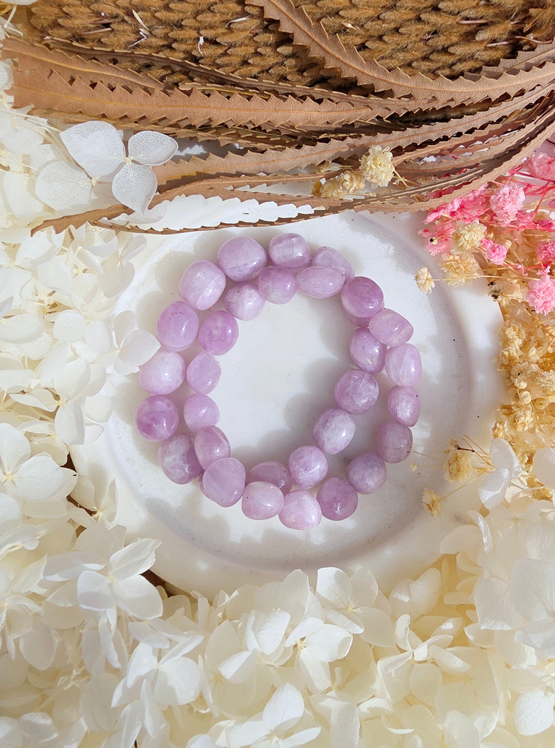 Kunzite Bracelet - 6/10mm