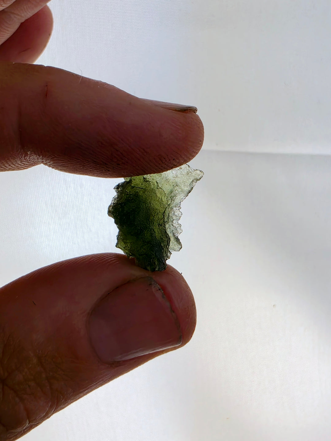 Moldavite Specimen — Manifest & Transform