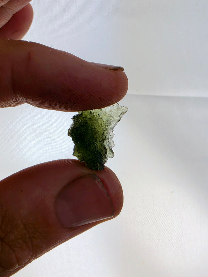 Moldavite Specimen — Manifest & Transform
