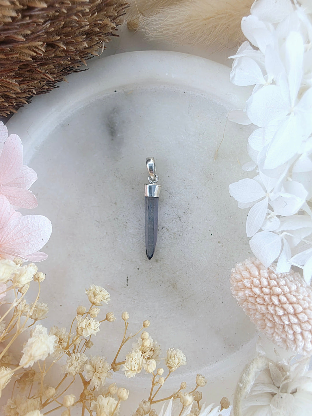 Tanzine Aura Silver Pendant