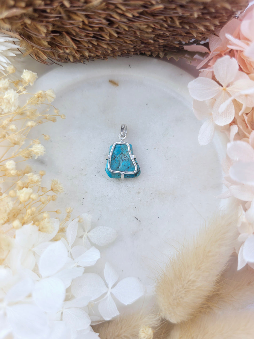 Turquoise Silver Necklace