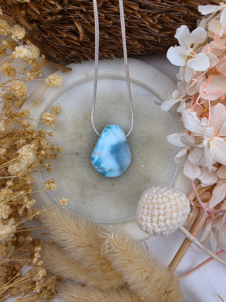Larimar Pendant