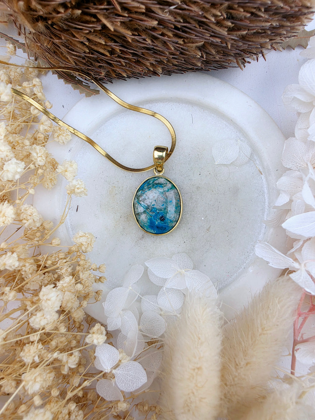 Chrysocolla Pendant