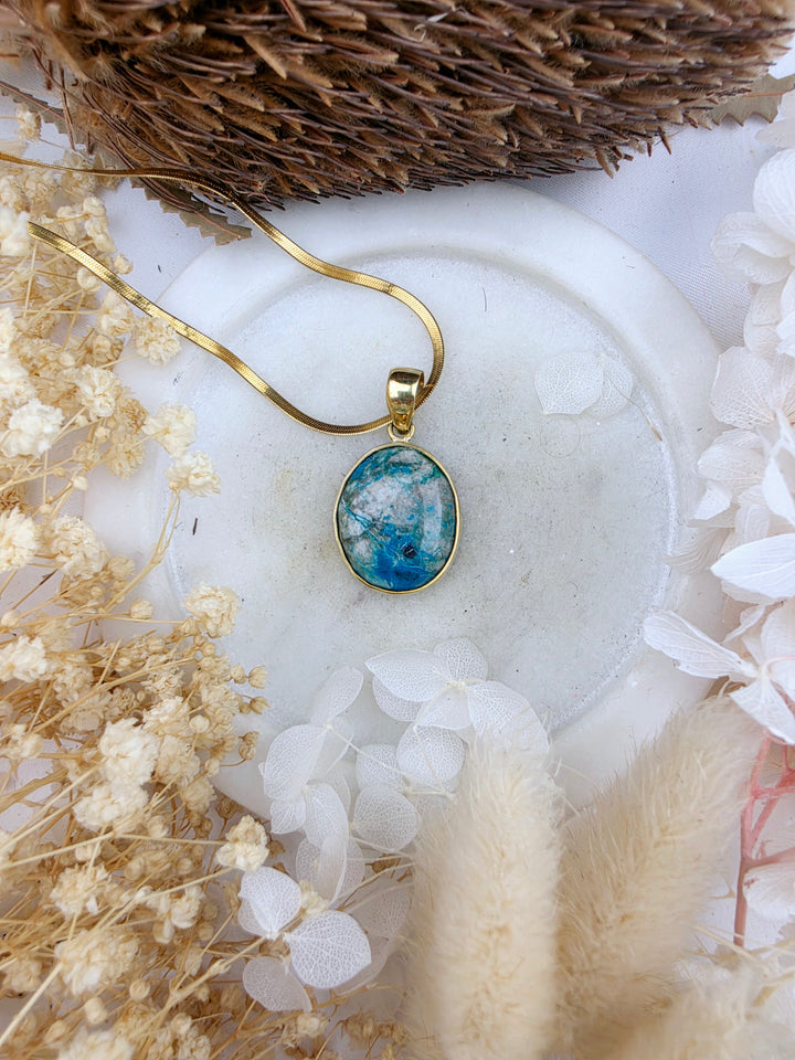 Chrysocolla Pendant