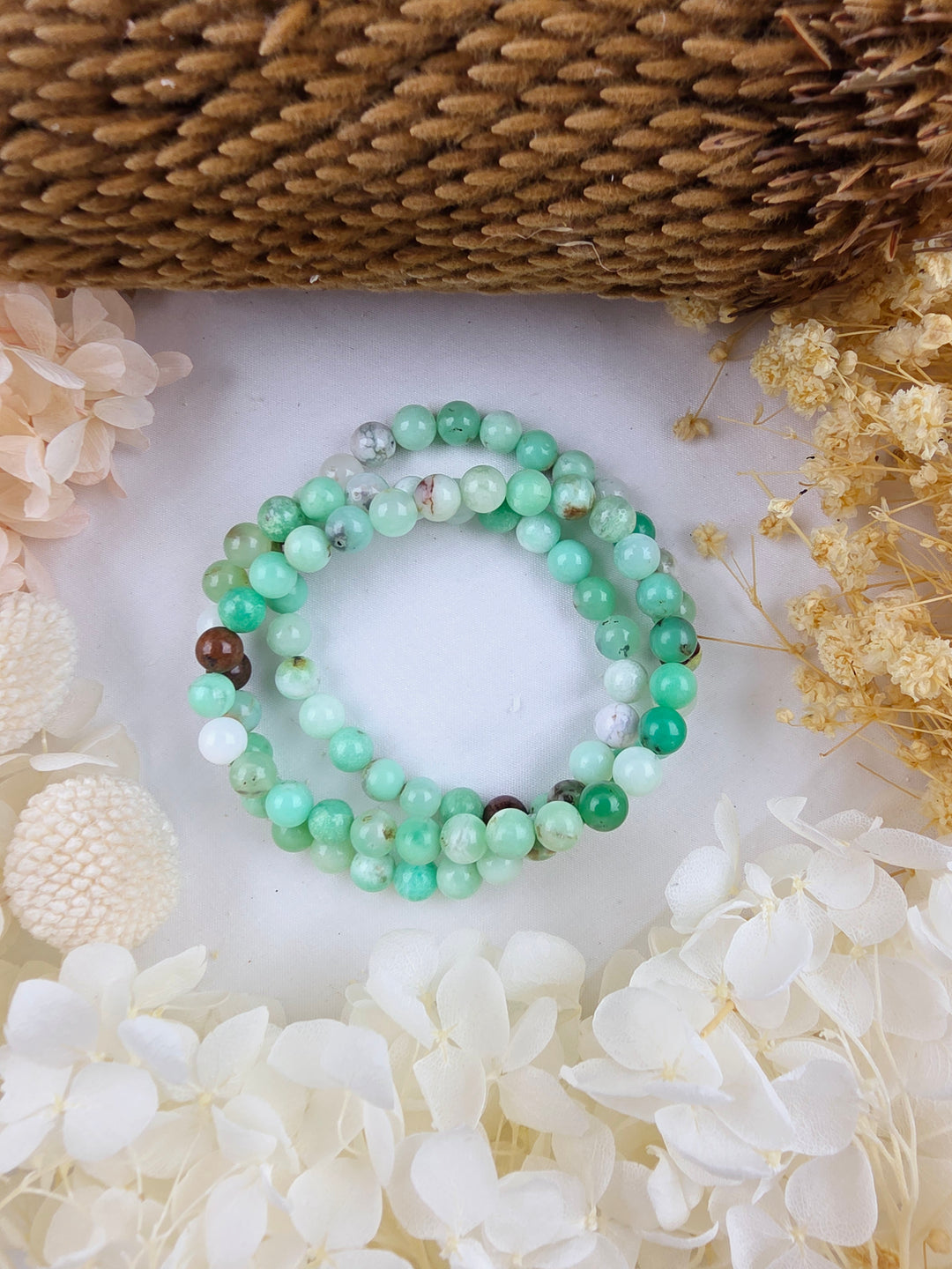 Chrysoprase Bracelet - 6mm