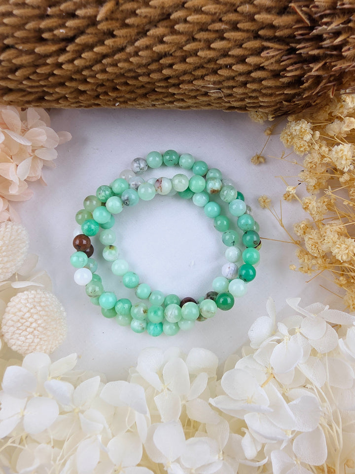 Chrysoprase Bracelet - 6mm