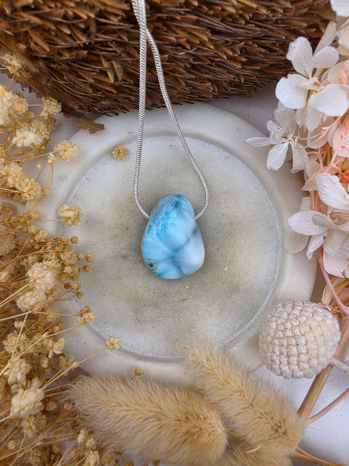 Larimar Pendant