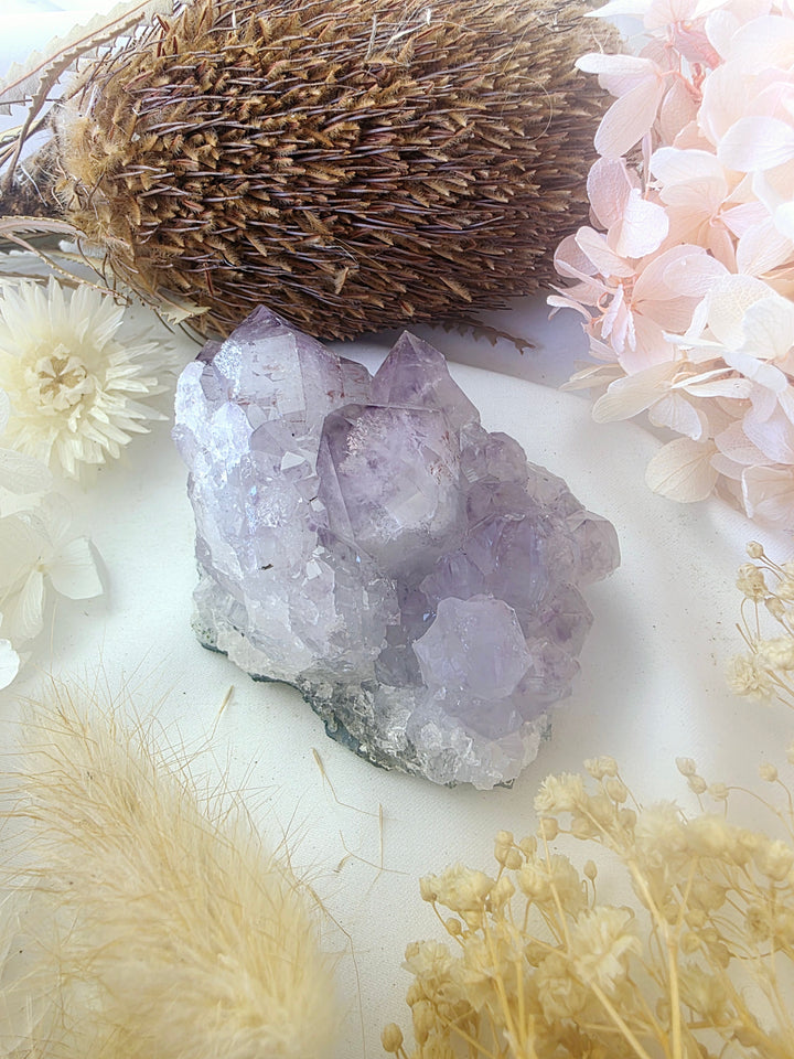 Amethyst Elestial Cluster