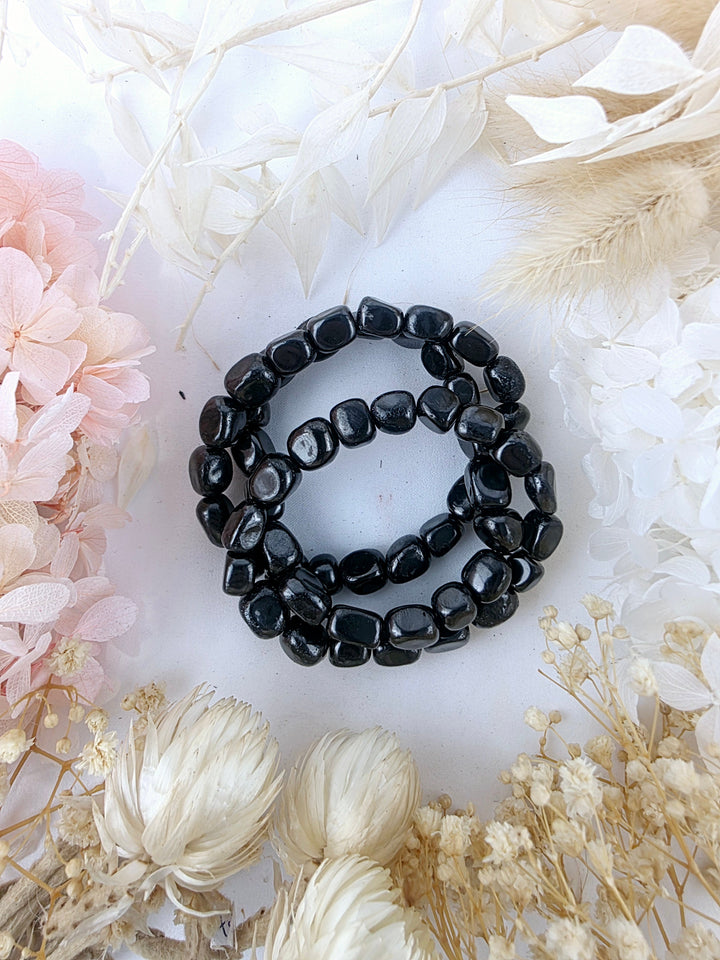 Shungite Bracelet - Tumbled #9