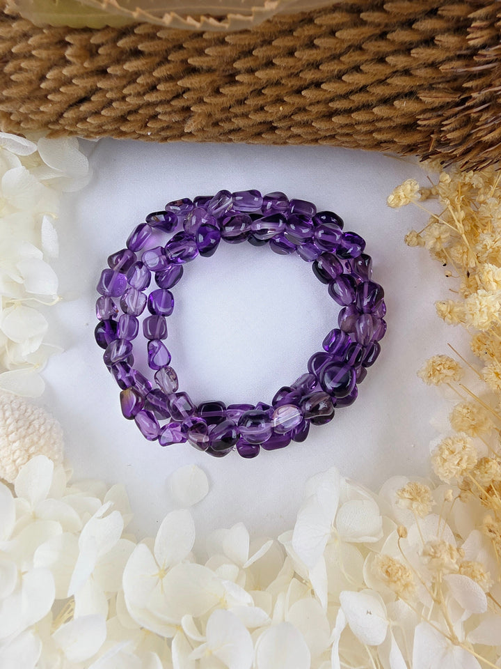 Amethyst Bracelet - 4/6mm