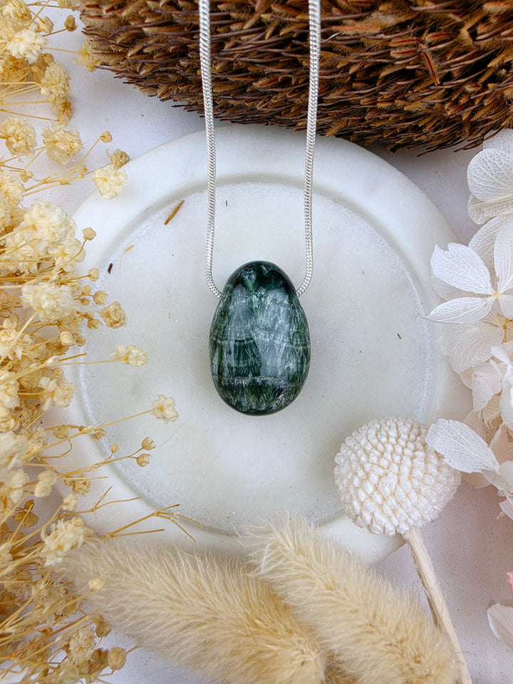 Seraphinite Pendant
