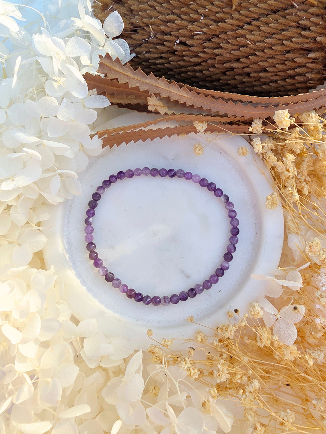 Amethyst Bracelet - 4mm