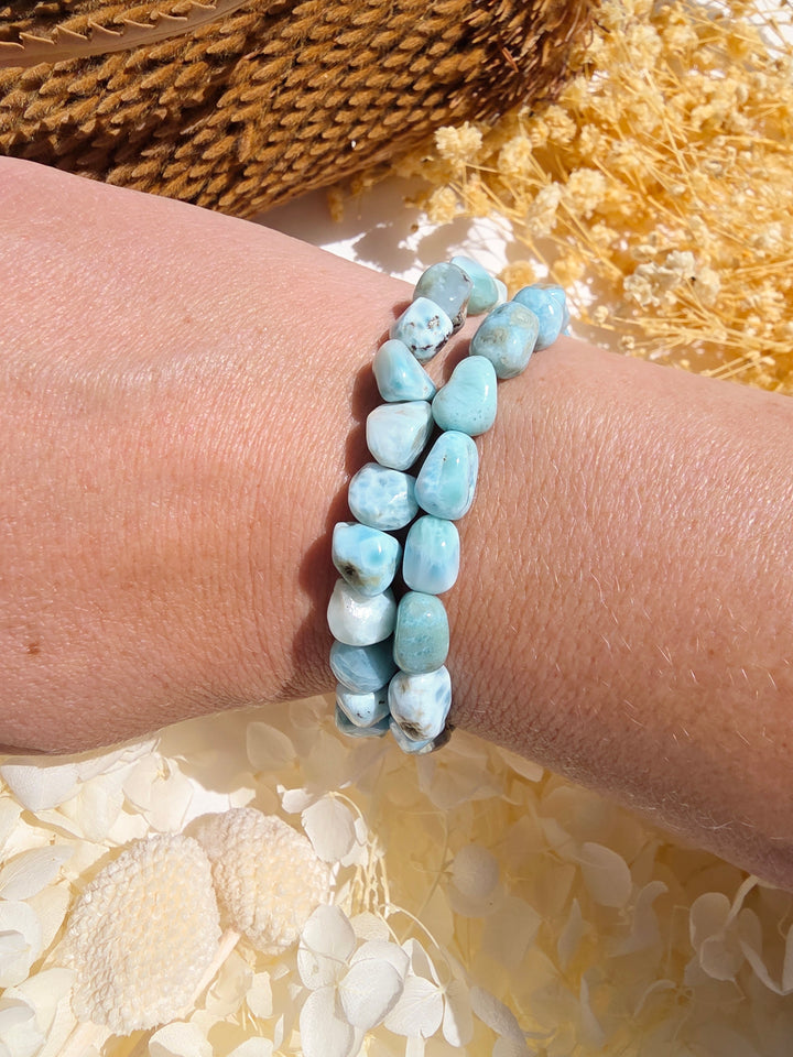 Larimar Bracelet - 6/8mm