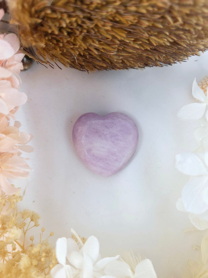 Kunzite Heart