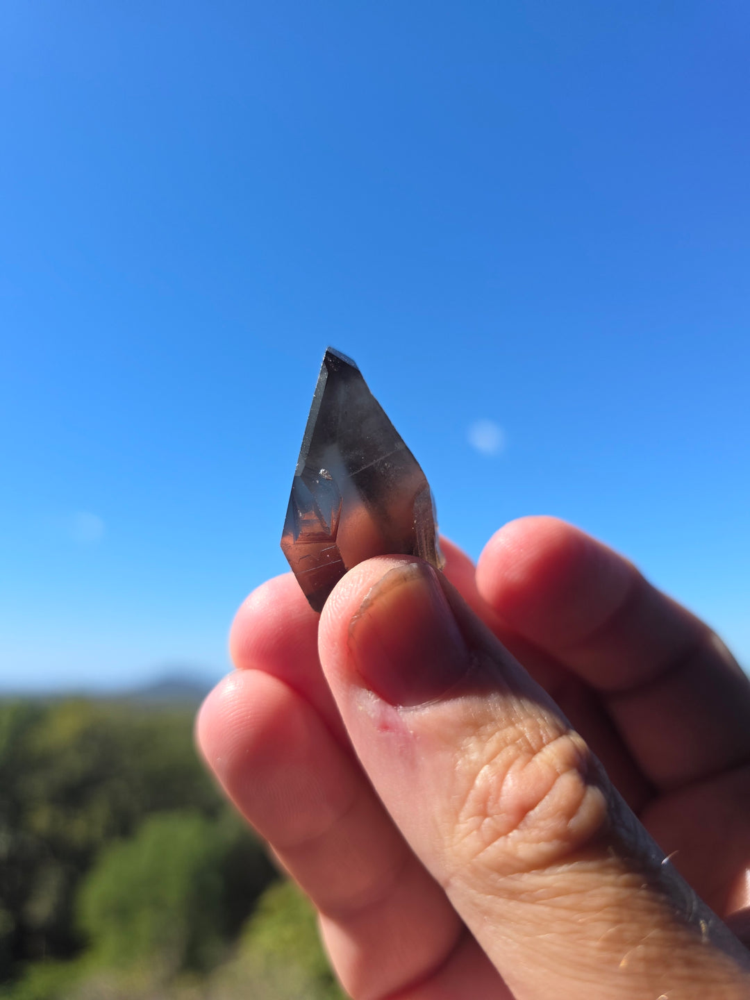 Lemurian Smoky Quartz Phantom Tower