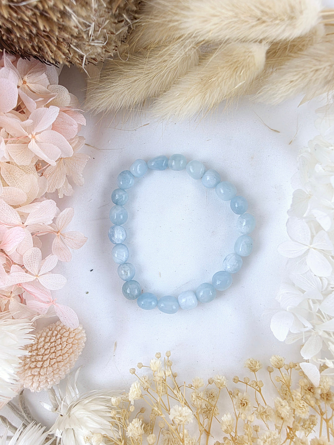 Aquamarine Bracelet - 8/12mm