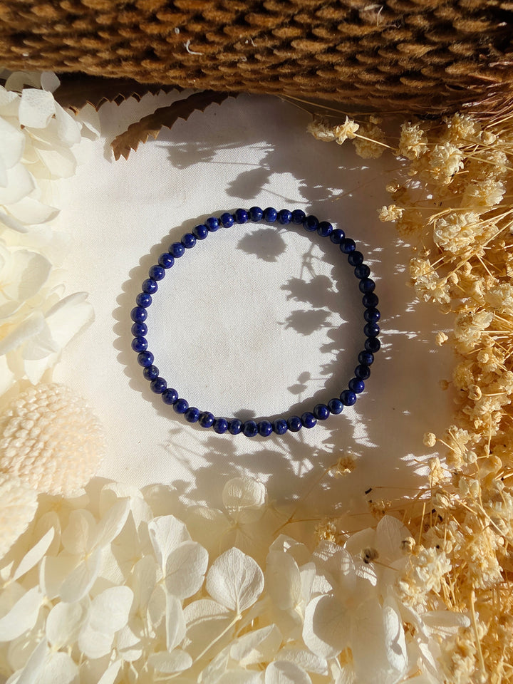 Lapis Lazuli Bracelet - 4mm