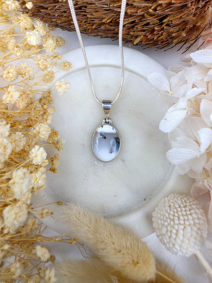 Merlinite Silver Pendant — Everyday Magic