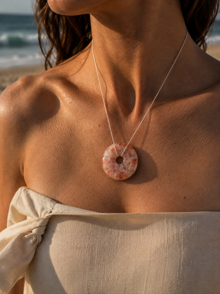 Sunstone Circle Of Light Pendant