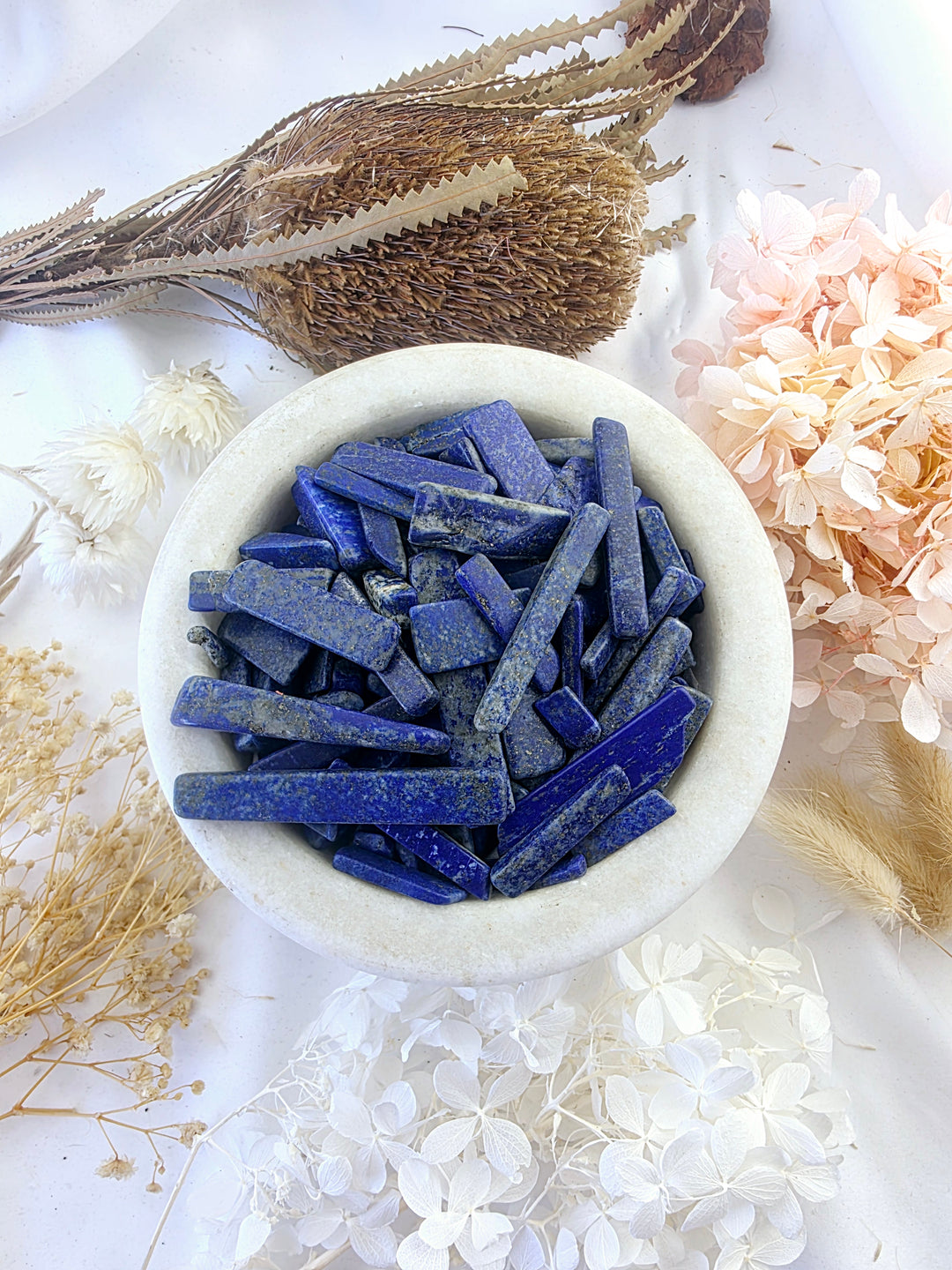 Lapis Lazuli Slice Tumbled Stone