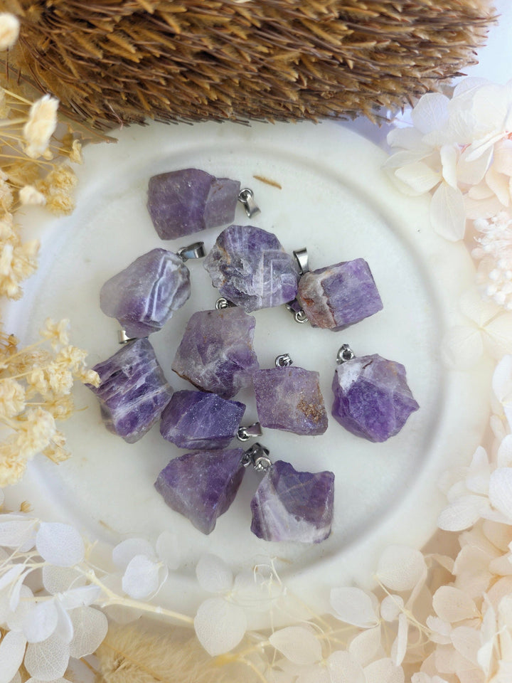 Amethyst natural pendant