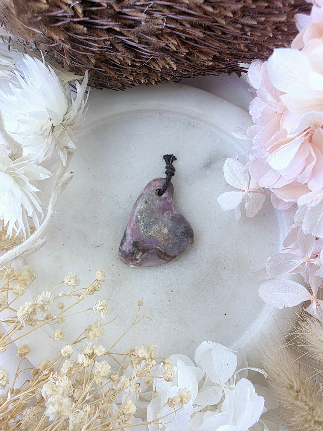 Pink Opal Pendant