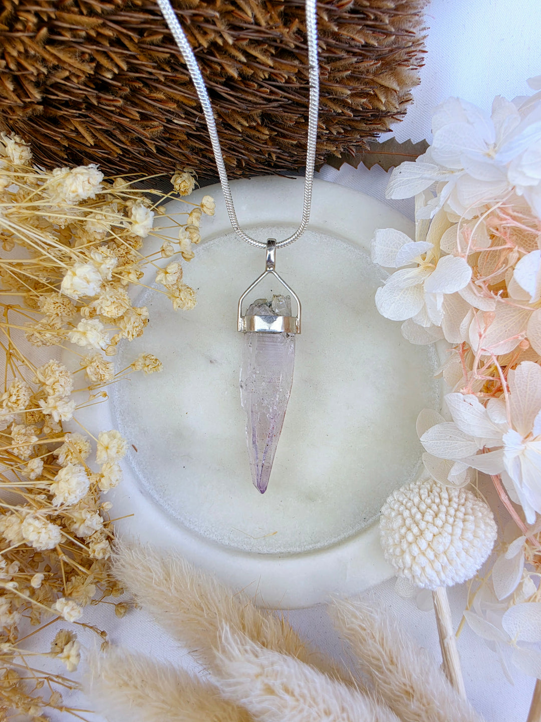 Vera Cruz Amethyst Silver Pendant
