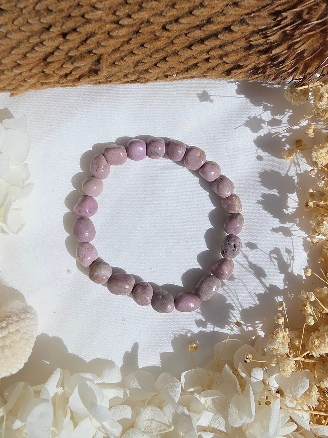 Phosphosiderite Bracelet - 6/8mm