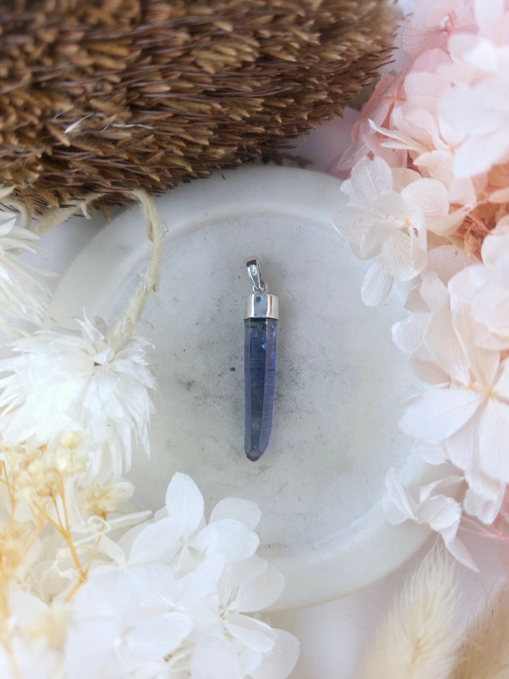 Tanzine Aura Silver Pendant