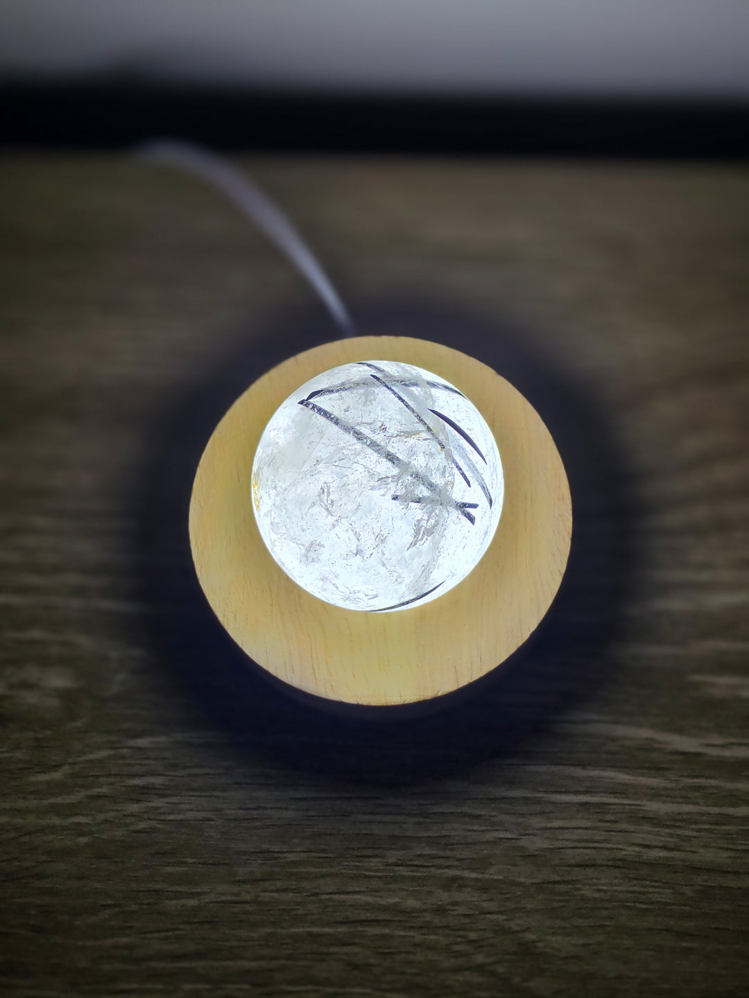 Light LED Wooden Stand - Medium