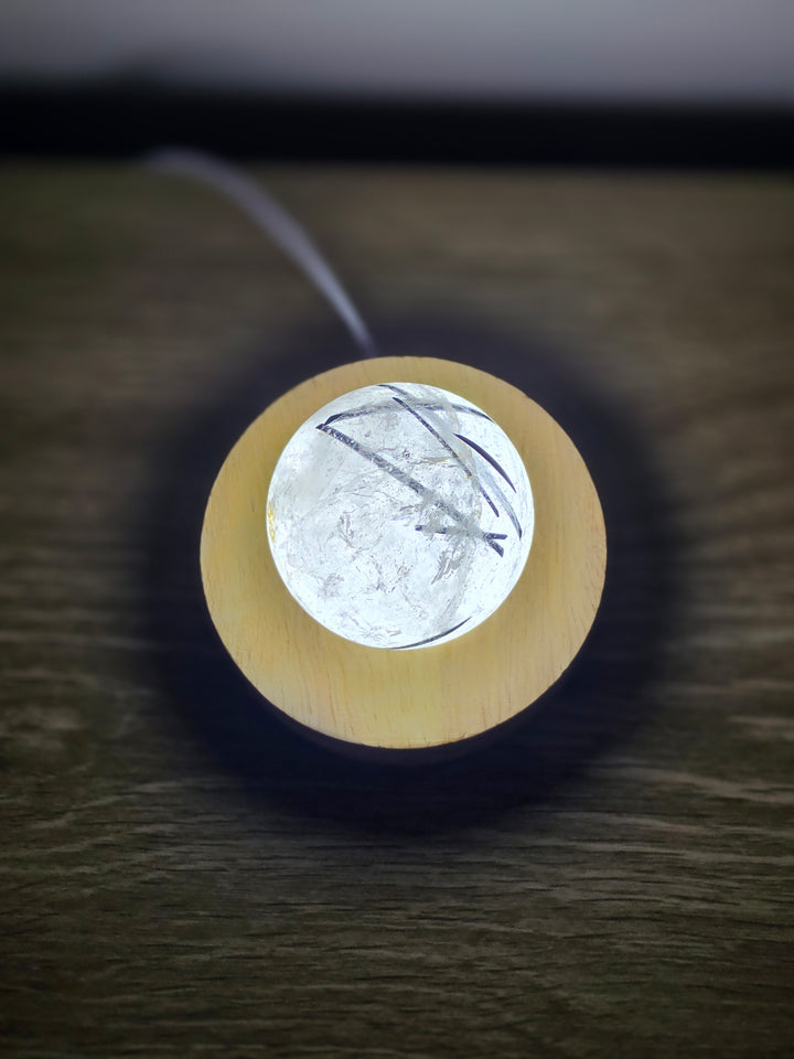Light LED Wooden Stand - Medium