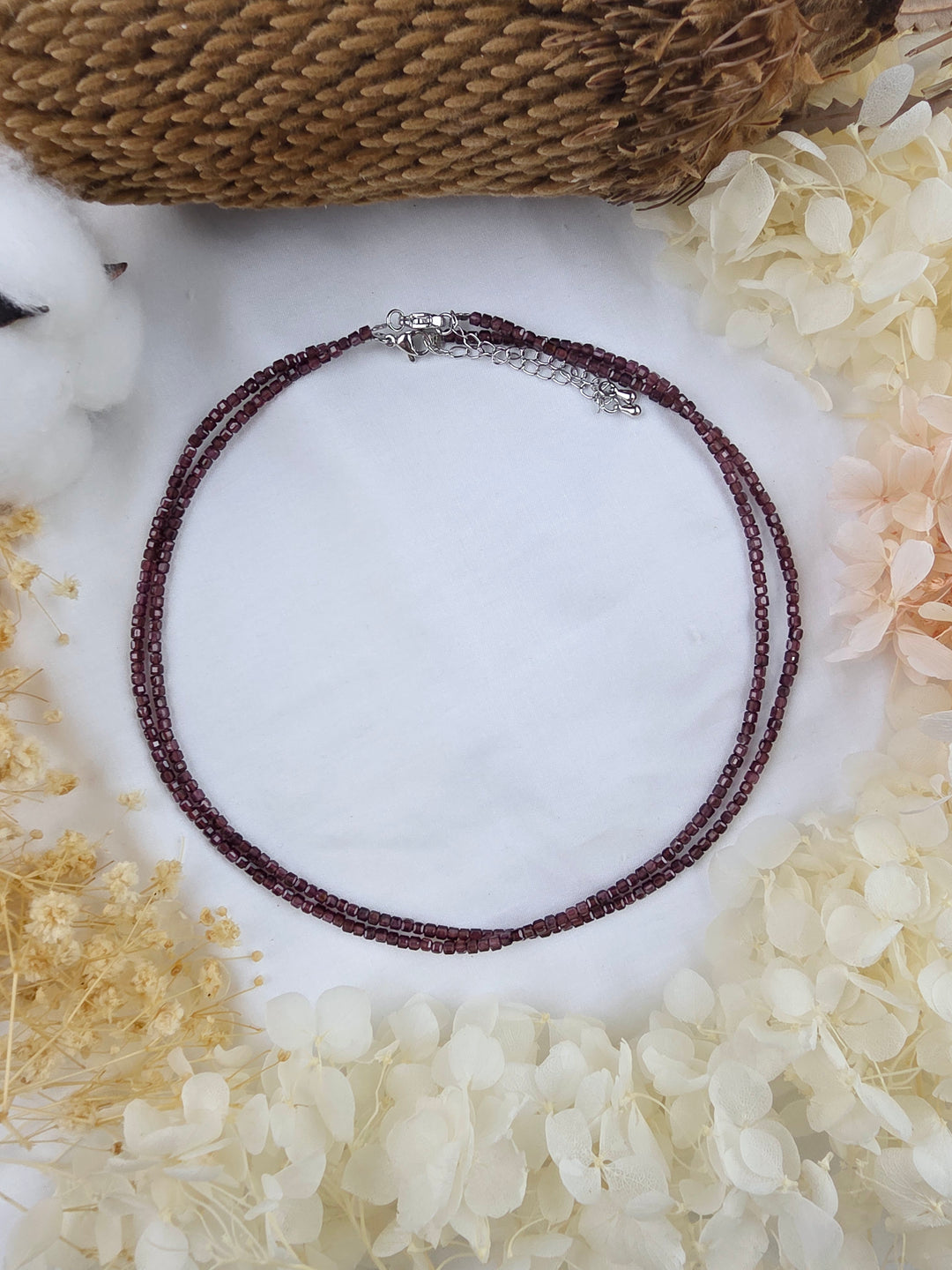 Garnet Faceted Necklace - Rekindled