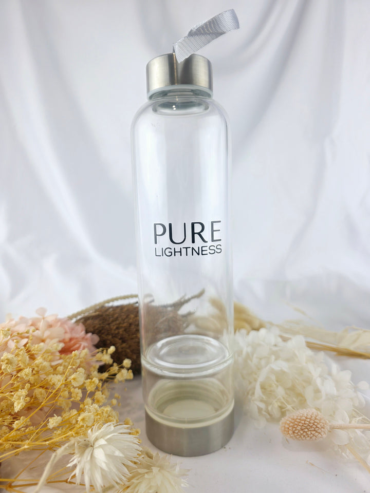 Water Bottle With Crystal Infusion Chamber