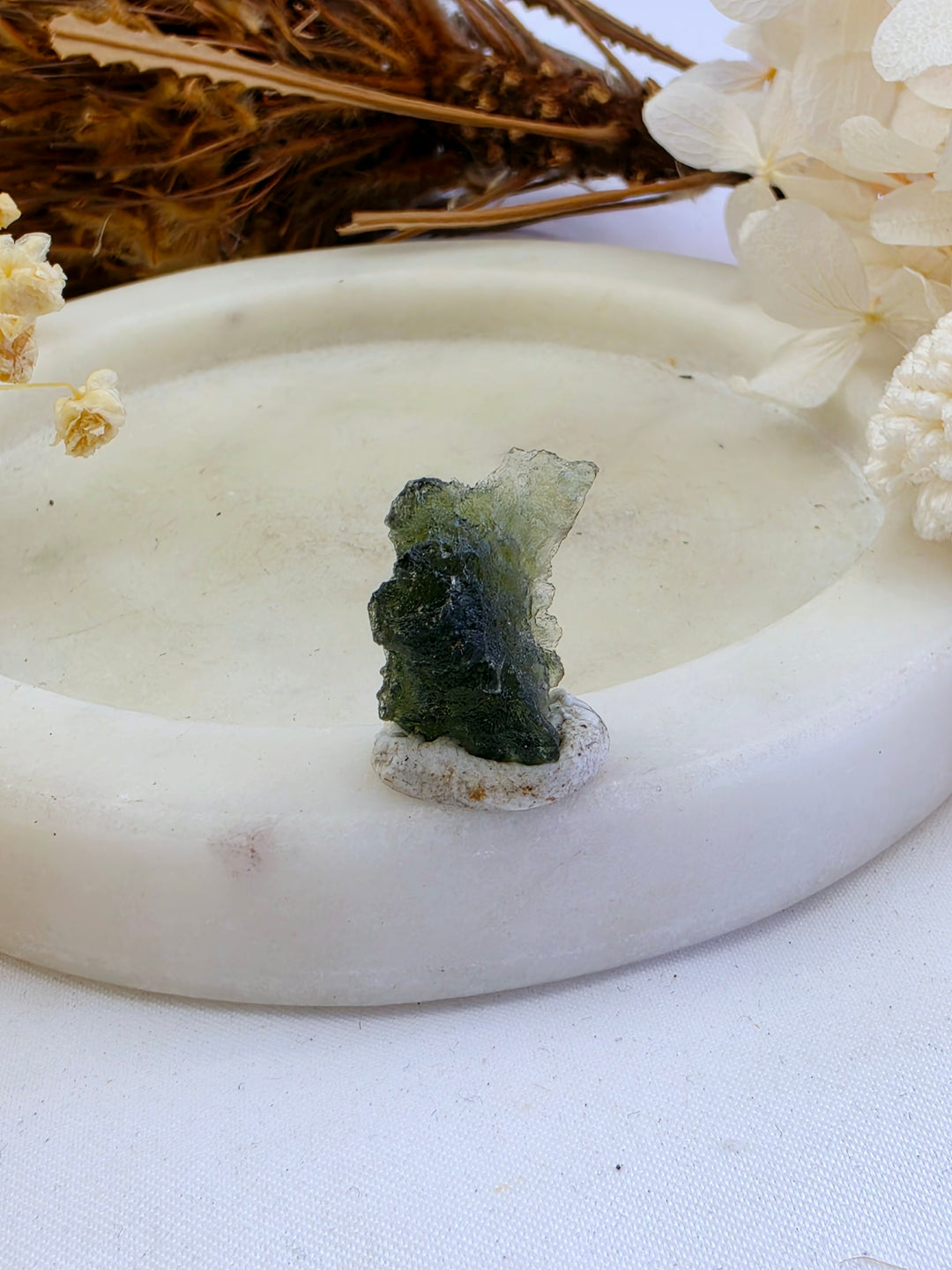 Moldavite Specimen — Manifest & Transform
