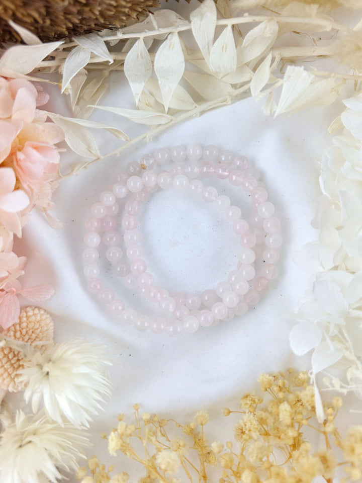 Rose Quartz Bracelet - 5mm