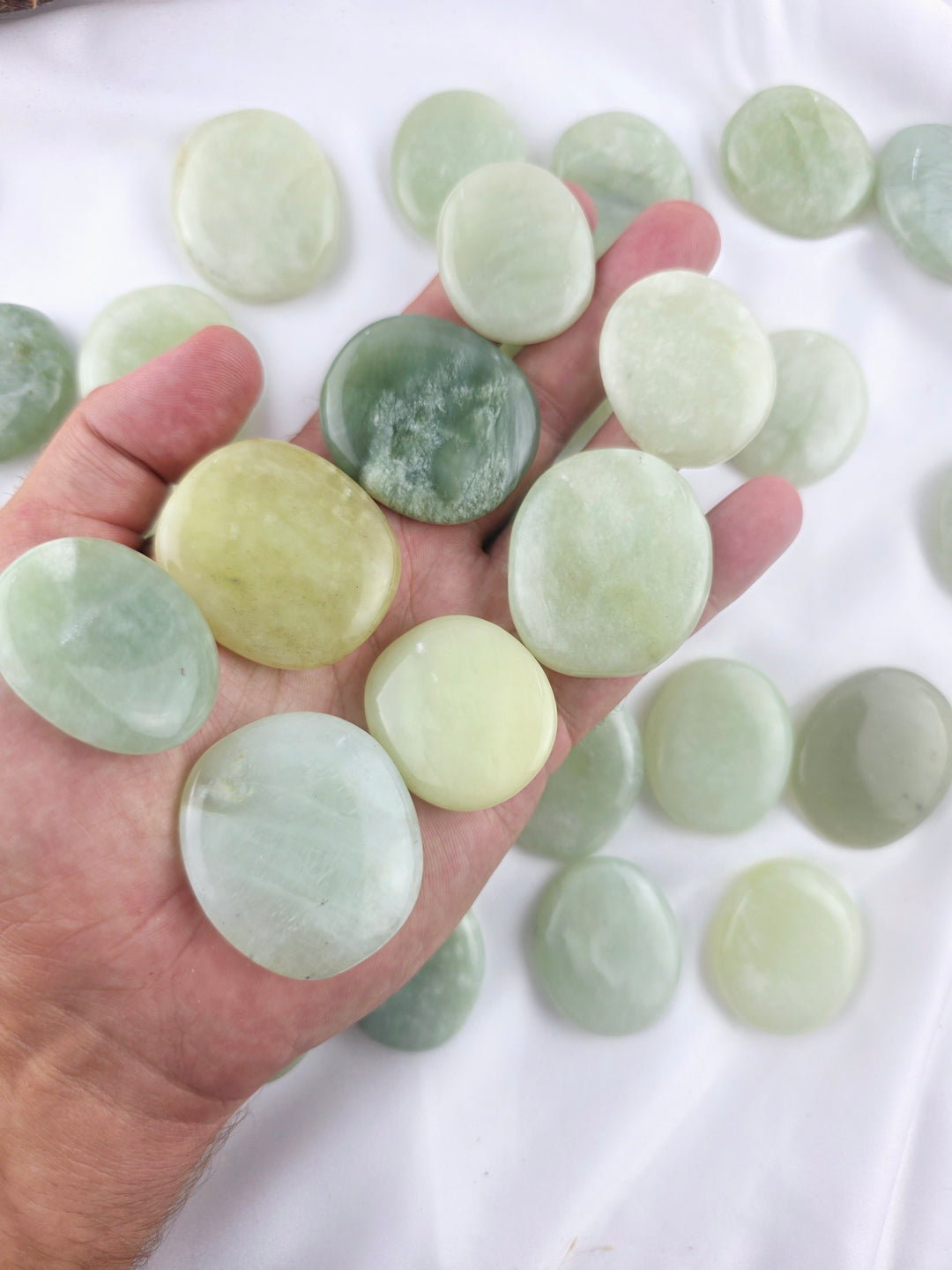 Jade Medium Flat Stone