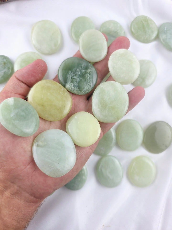 Jade Medium Flat Stone