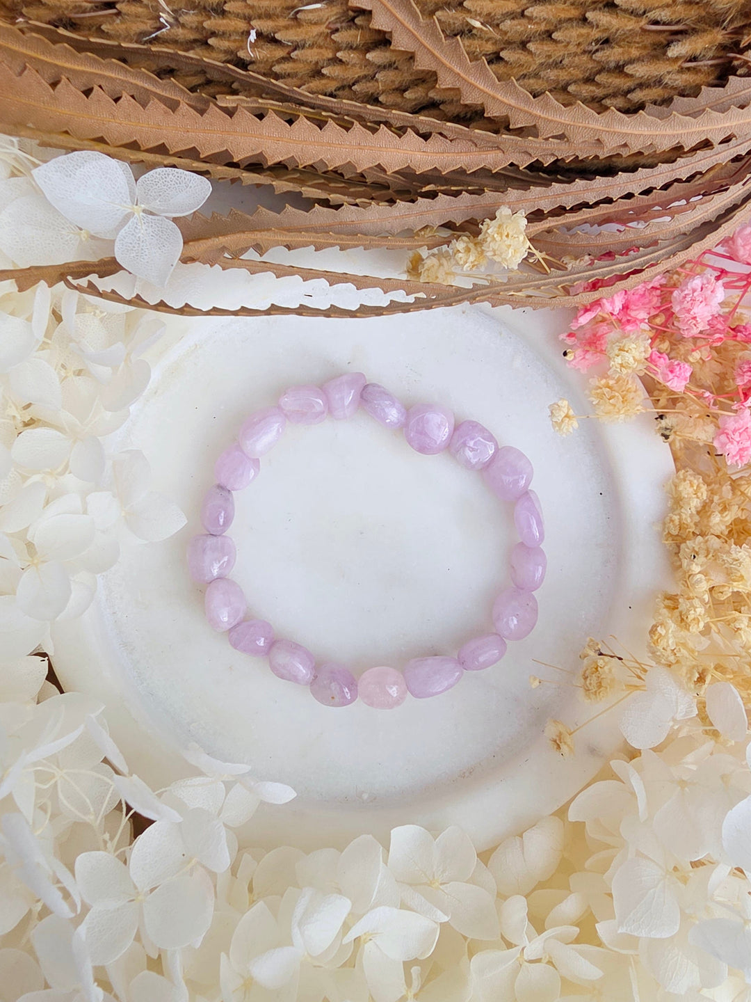 Kunzite Bracelet - 6/10mm