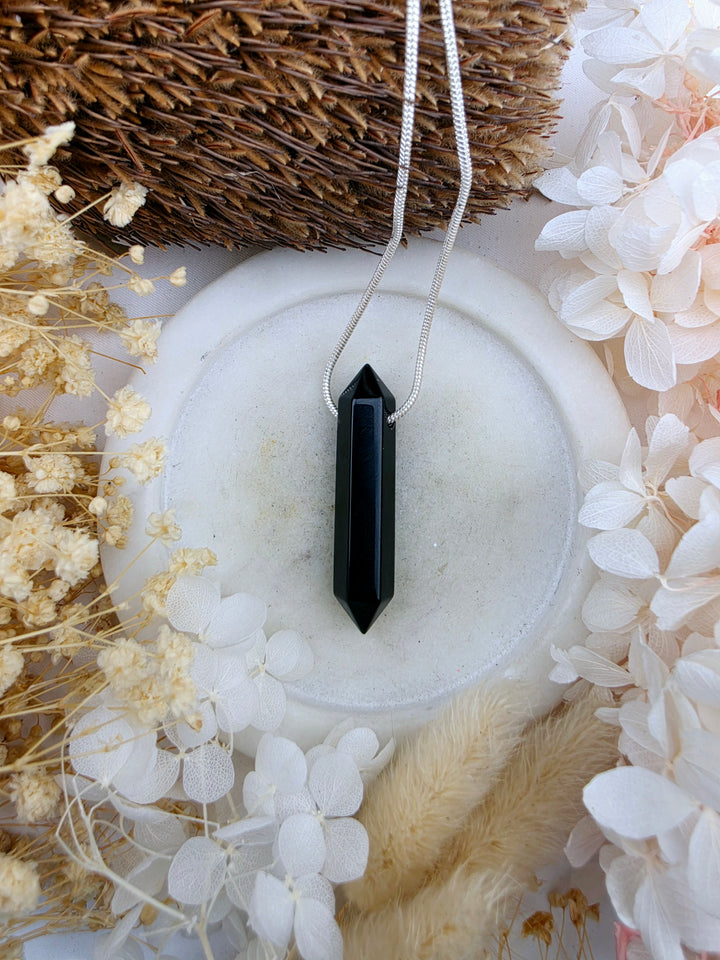 Black Obsidian Pendant