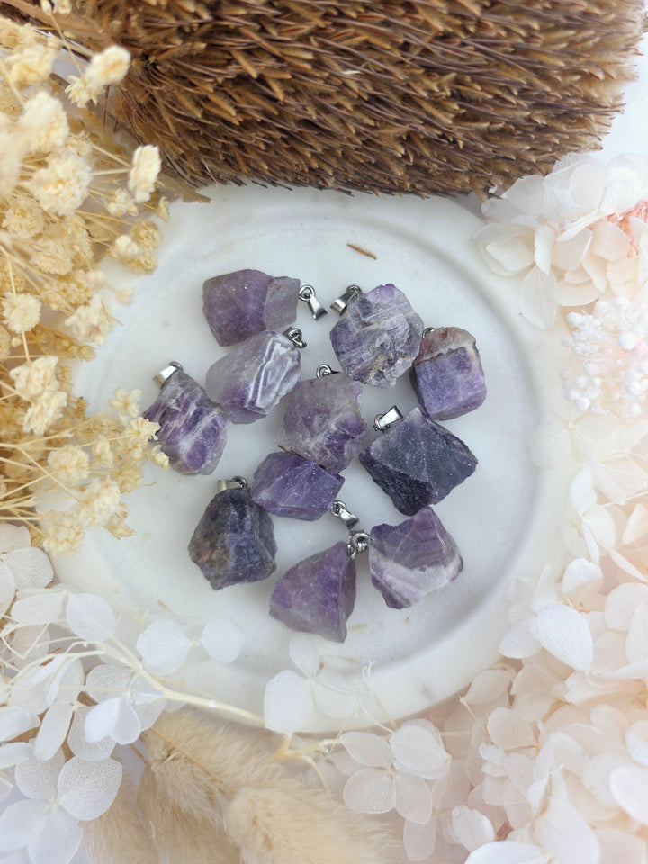 Amethyst natural pendant