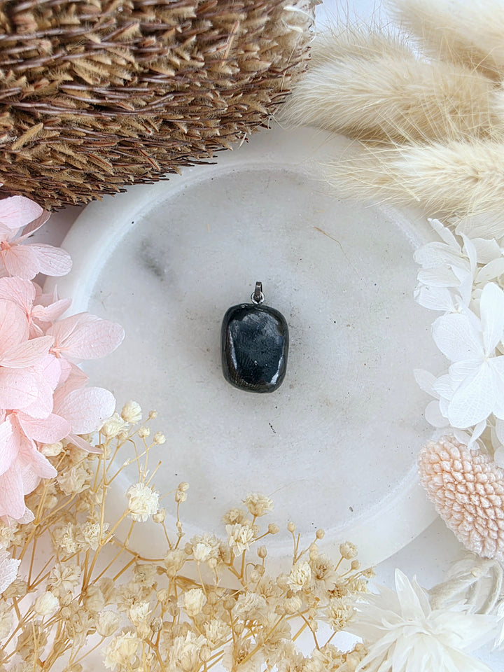 Shungite Tumbled Pendant