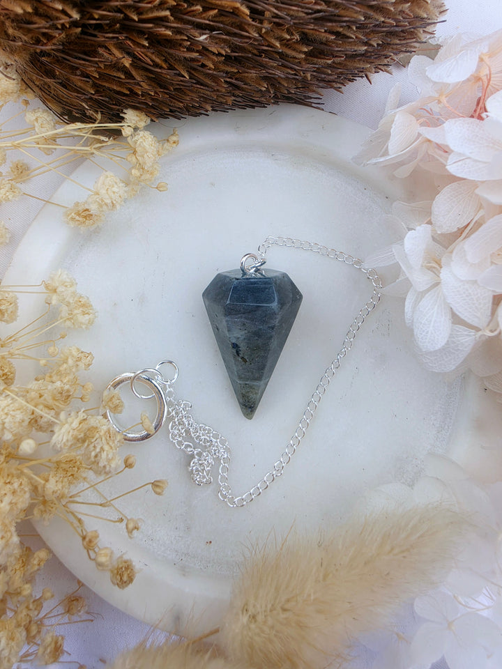 Labradorite Pendulum