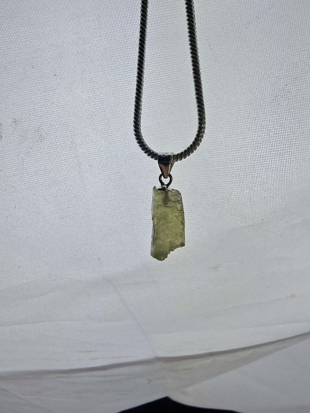 Green & Blue Tourmaline Silver Pendant — Flow & Flourish