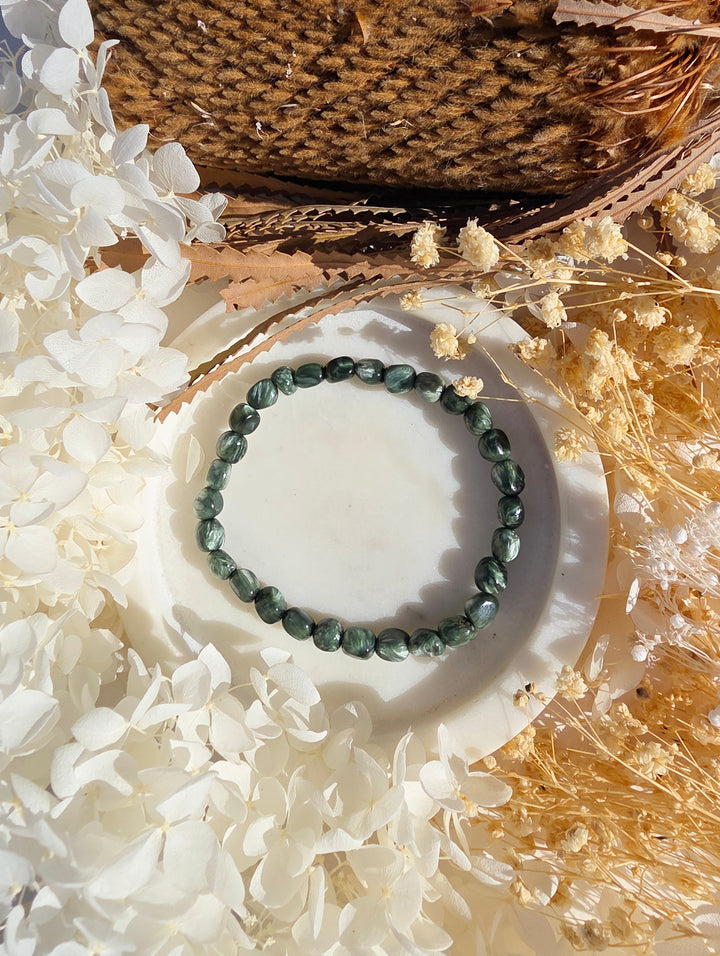 Seraphinite Bracelet - 6/8mm