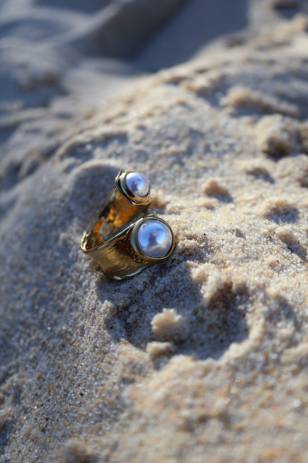 Twin Moons Ring