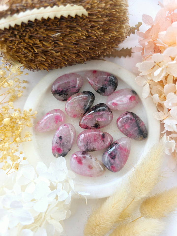 Rhodonite Tumbled Pendant