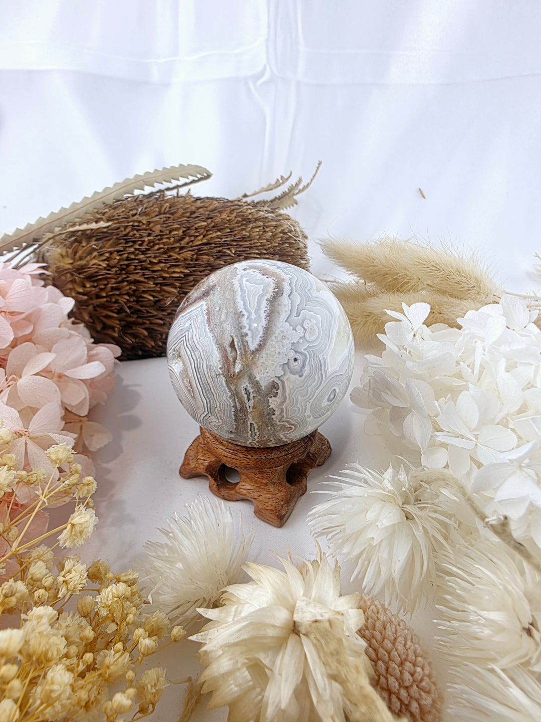 Mexican Agate Sphere