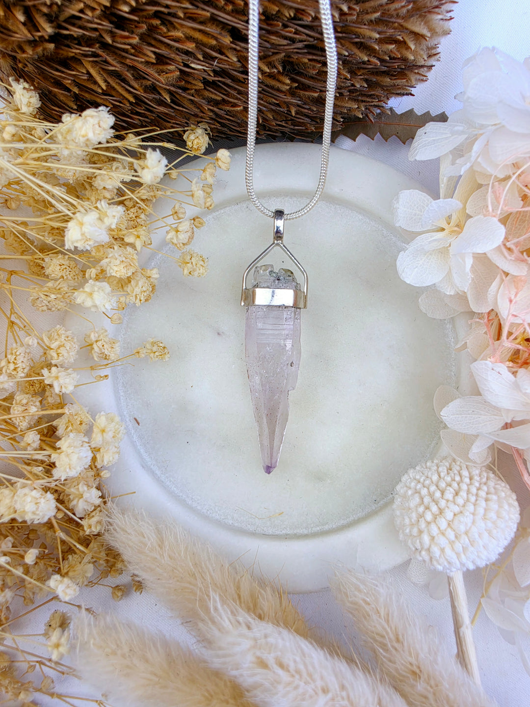 Vera Cruz Amethyst Silver Pendant