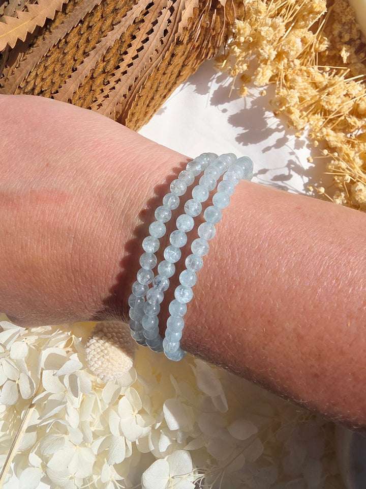 Aquamarine Bracelet - 5mm