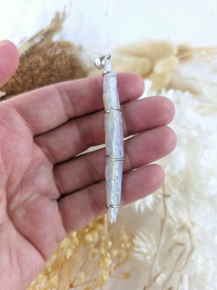 Angel Aura Silver Pendant